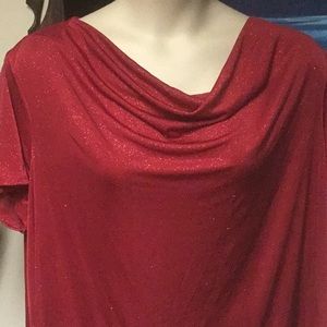 Sparkling short sleeve top